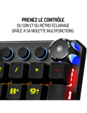 Spirit of Gamer Xpert-K400 RGB Blue Clicky - Noir FR - CLA-XK400 - ESP-Tech