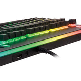 ThermalTake Level 20 RGB - Cherry MX Silver - Titanium FR - KB-LVT-SSSRFR-01 - ESP-Tech