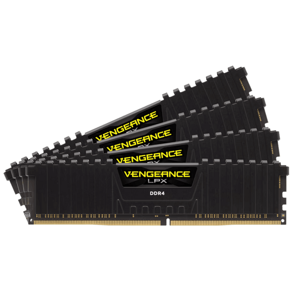 Corsair VENGEANCE® LPX 64 Go (4 x 16 Go) DDR4 3200 MHz C16 CMK64GX4M4E3200C16 - ESP-Tech