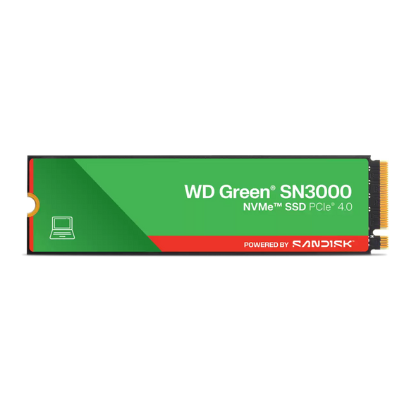 WD Green™ SN3000 - 1 To SSD M.2 PCIe Gen4 NVMe