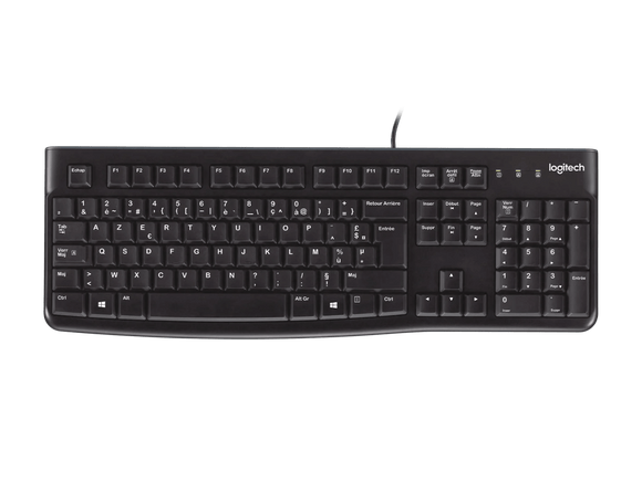 Logitech K120 Business Keyboard Retail Box FR - 920-002488 - ESP-Tech