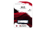 Kingston NV3 PCIe 4.0 NVME M.2 SSD - 500 Go SNV3S/500G - ESP-Tech