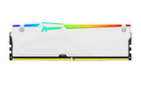 Kingston Fury™ Beast RGB DDR5 - 64 Go (2 x 32 Go) - 6000 MT/s C36 - AMD EXPO - Blanc KF560C36BWEAK2-64 - ESP-Tech