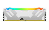 Kingston Fury™ Renegade RGB DDR5 - 32 Go (2 x 16 Go) - 6400 MT/s C32 - Intel XMP 3.0 - Blanc KF564C32RWAK2-32 - ESP-Tech