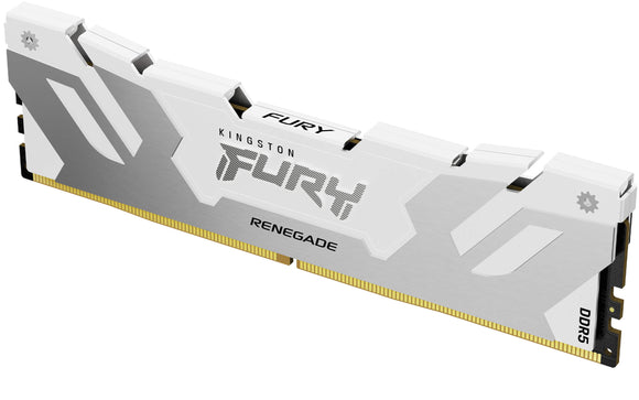Kingston Fury™ Renegade DDR5 CUDIMM - 48 Go (2 x 24 Go) - 8400 MT/s C40 - Intel XMP 3.0 - Blanc KF584CU40RWK2-48 - ESP-Tech