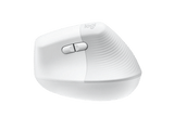 Logitech Lift RIGHT Optique Sans Fil + Bluetooth - Blanc