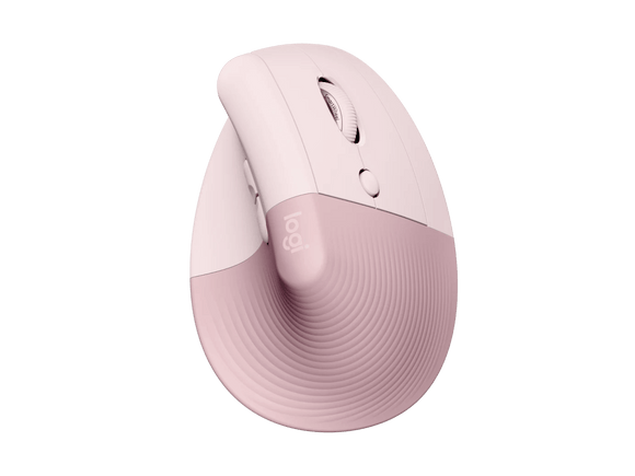 Logitech Lift RIGHT Optique Sans Fil + Bluetooth - Rose