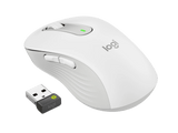 Logitech Signature M650 L for Business Sans Fil + Bluetooth - Blanc