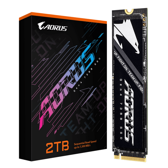 Gigabyte AORUS Gen4 7300 SSD - 2 To
