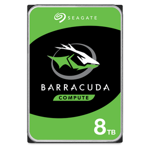 Seagate BarraCuda 3.5" SATA HDD - 8 To - 5400 Tr/min - 256 Mo Cache - ESP-Tech