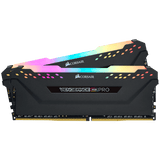 CORSAIR VENGEANCE® RGB PRO 16 Go (2 x 8 Go) DDR4 3600 MHz C18 (D) noir - ESP-Tech