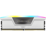 Corsair Vengeance RGB DDR5 - 32 Go (2 x 16 Go) - 6200 MT/s C36 - Intel XMP 3.0 - Blanc CMH32GX5M2B6200C36W - ESP-Tech