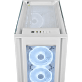 Corsair iCue 5000X RGB QL Edition White - ATX - ESP-Tech
