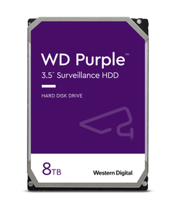 WD Purple™ 3.5" SATA HDD Pour la Vidéosurveillance - 8 To - 128 Mo Cache - ESP-Tech
