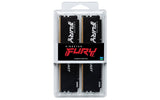 Kingston Fury™ Beast DDR5 - 32 Go (2 x 16 Go) - 5200 MT/s C40 - Intel XMP 3.0 - Noir KF552C40BBK2-32 - ESP-Tech