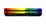 Kingston Fury™ Beast RGB DDR5 - 8 Go (1 x 8 Go) - 4800 MT/s C38 - Intel XMP 3.0 - Noir KF548C38BBA-8 - ESP-Tech