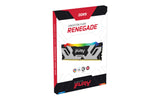 Kingston Fury™ Renegade RGB DDR5 - 32 Go (2 x 16 Go) - 6000 MT/s C32 - Intel XMP 3.0 - Noir/Argent KF560C32RSAK2-32 - ESP-Tech